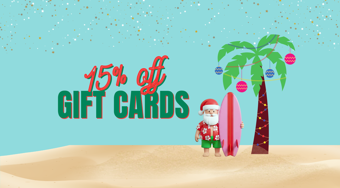 Day 1: 15% Off Gift Cards